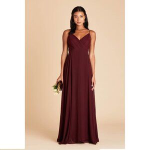 Birdy Grey Kaia Bridesmaid Dress - Cabernet Size Small